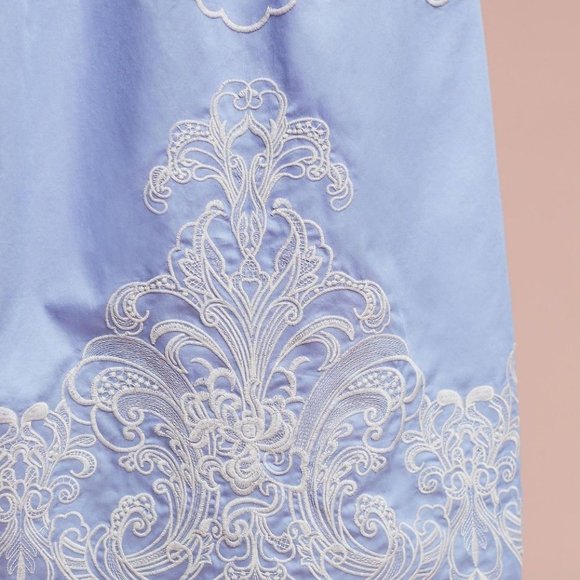 Anthropologie Foxiedox Uma Embroidered Dress Size Small Petite - Picture 4 of 5